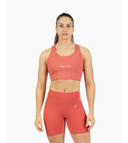 חזיית ספורט HOLO High Neck כתום