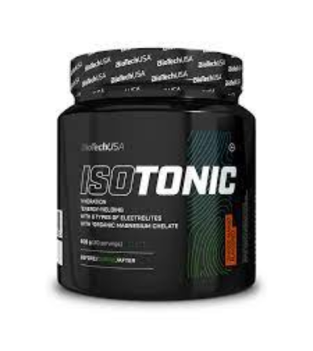 אבקה להכנה משקה איזוטוני בטעם תפוז – מנגו - משקל 600 גר -  Biotech USA