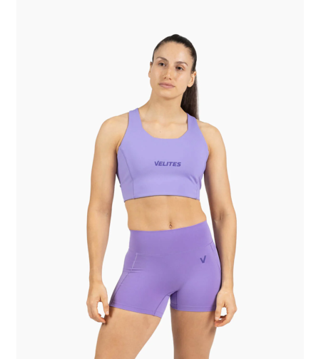 חזיית ספורט HOLO High Neck סגולה