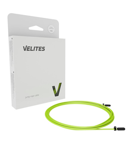 כבל לחבל קפיצה VELITES FIRE 2.0  - עובי 2 מ