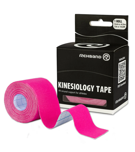 טייפ קינזיולוגי RX - ורוד