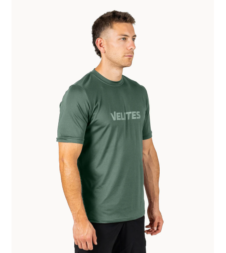 חולצת Velites HOLO T-Shirt ירוק כהה