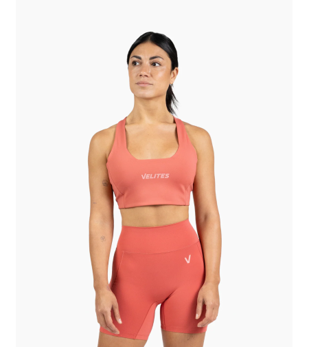 חזיית ספורט HOLO Low Neck כתום