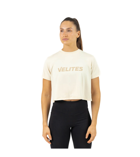 חולצת Velites HOLO Crop צהובה