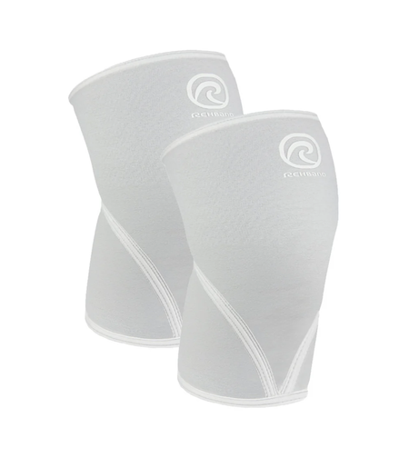 RX Original V Knee Sleeve 7mm - Rehband - Arctic White