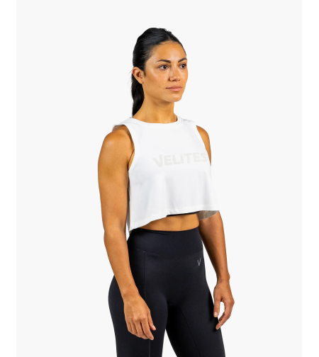 גופית Tank crop Holo - לבן
