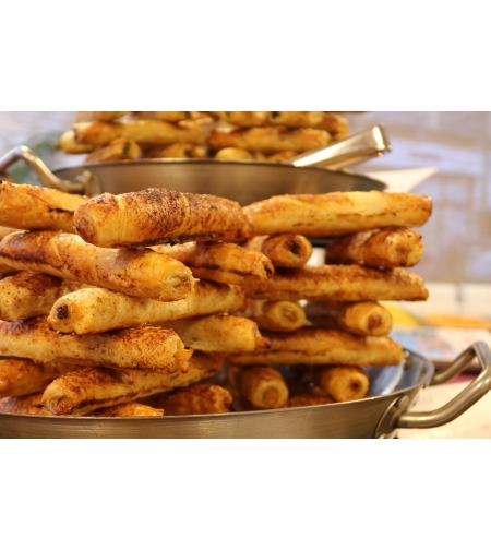 אצבעות פילו במילוי תפוחי עץ 6 י''ח