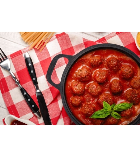 קציצות בקר בעגבניות 12 יחידות