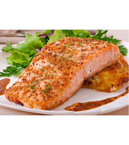 פילה סלמון בסויה ודבש 2 יחידות