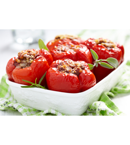 פלפל ממולא בבשר ואורז 2 יחידות