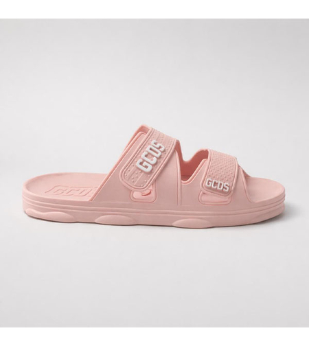GCDS כפכף נמוך - ורוד בייבי