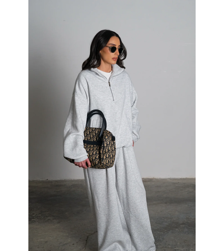 חליפת מריבלה - אפור