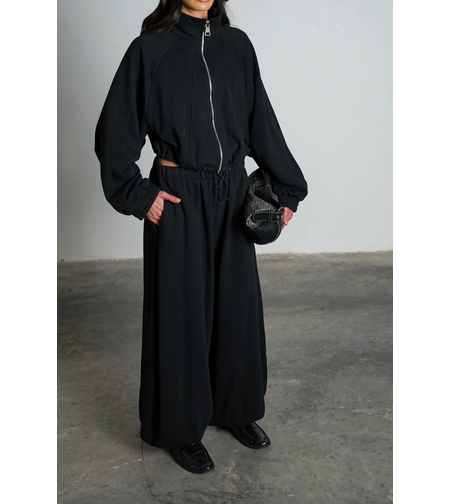 חליפת ריטרי - שחור