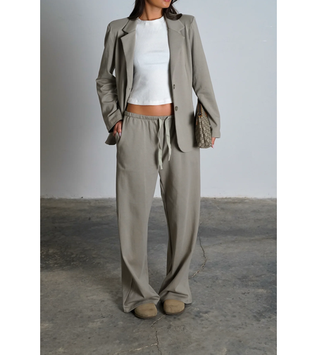 חליפת קנדל - אפור ירוק