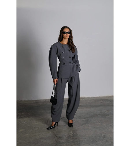 חליפת אופיליה - אפור