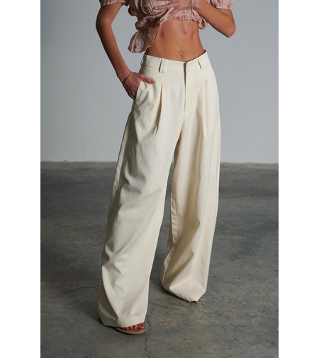 מכנסי רינו- שמנת