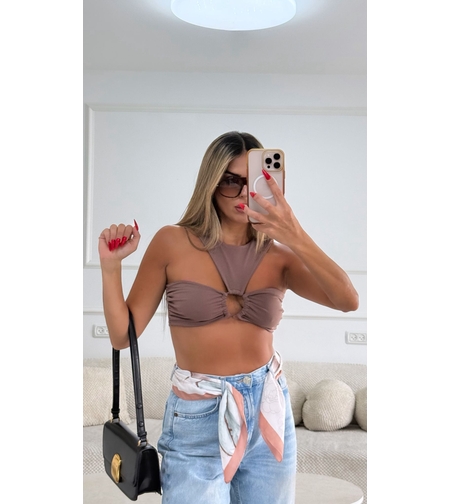 טופ נואר חום