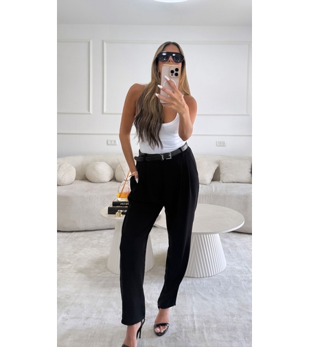 מכנס יובי שחור