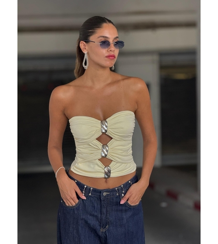 סטרפלס קים צהוב