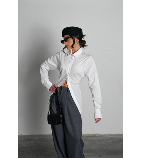 חולצת מידנייט- לבן