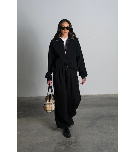 חליפת מריבלה - שחור