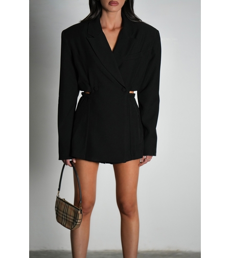 אוברול שינייד- שחור