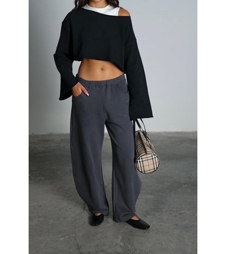 מכנס סילבו- אפור פלדה