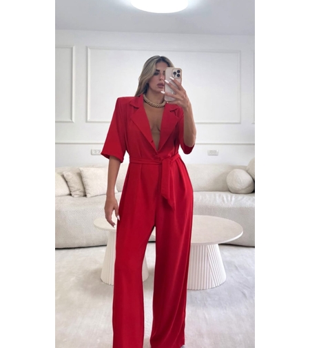 אוברול בל אדום