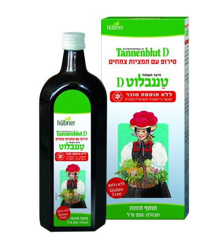 טננבלוט סירופ עם תמצית צמחים ללא תוספת סוכר
