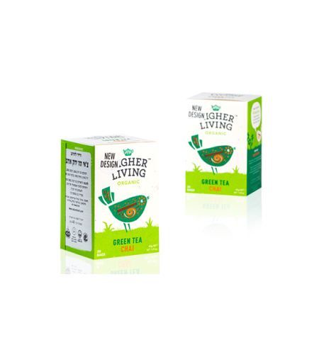 הייר ליווינג - תה צ´אי ירוק אורגני