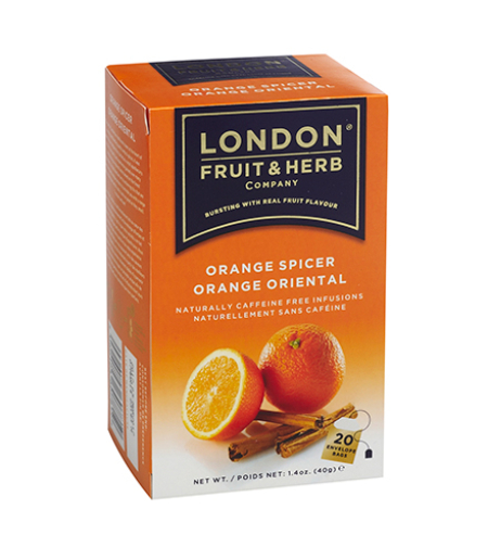 חליטת פירות וצמחים בטעם תפוז וקינמון London