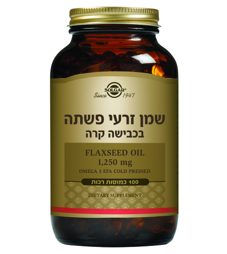 שמן זרעי פשתה 1250 מ