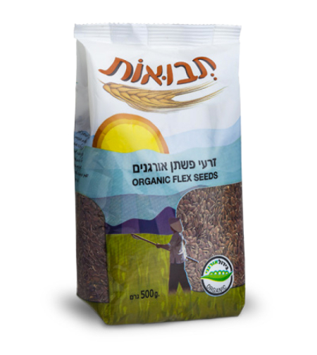פשתן זרעים אורגני