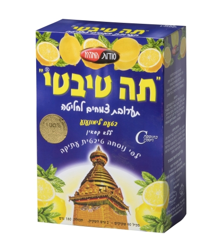 סודות המזרח - תה טיבטי תערובת צמחים בטעם לימונענע 90 שקיקים | tibetian tea