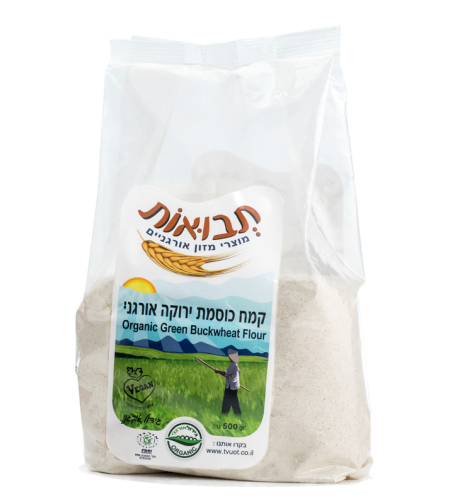קמח כוסמת ירוקה אורגני