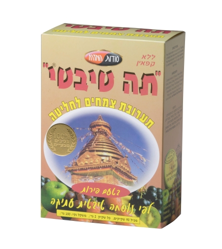 סודות המזרח - תה טיבטי תערובת צמחים בטעם פירות 90 שקיקים | tibetian tea