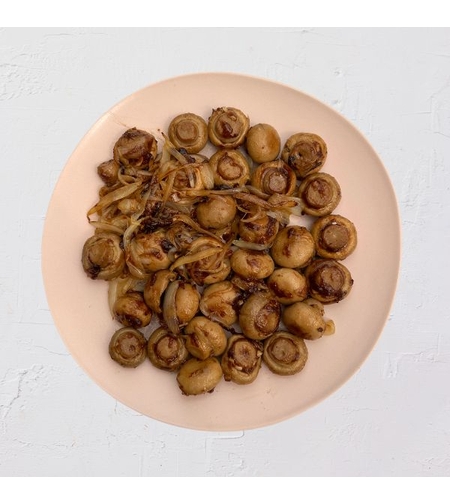 רגו פטריות ובצל (טבעוני)