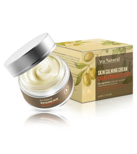 קרם הרגעה צמחי - לרגישויות עור ולאחר גילוח