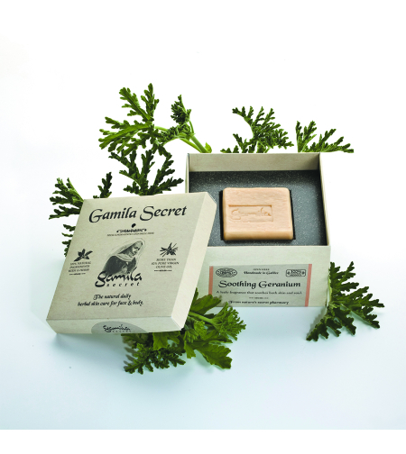 סבון טבעי גרניום – פרימיום