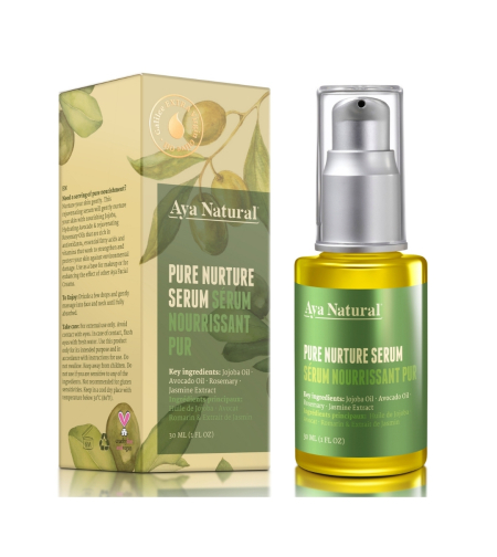 סרום פנים טבעי ועשיר – לעור פנים יבש במיוחד