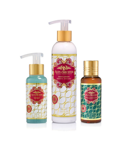 ערכת מתנה לניקוי והזנת העור