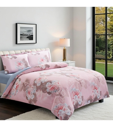 סט מצעים 100% כותנה דגם דואט