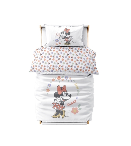 סט מצעים למיטת תינוק דגם מיני ספרינג