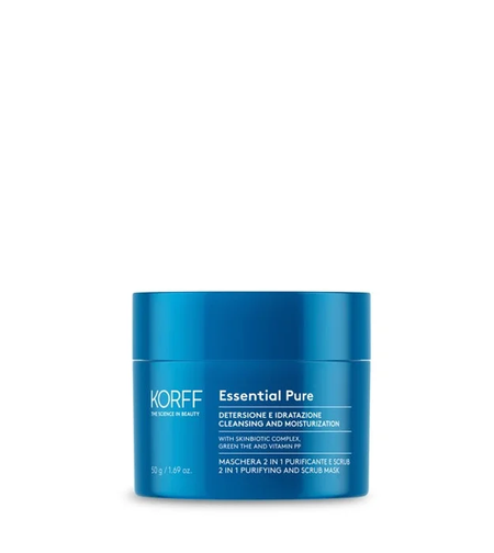 korff-essential 2 in 1 purifying and scrub mask
