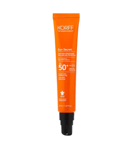 SUN SECRET ANTI-SPOT FACE FLUID SPF 50+