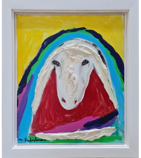 Sheep's Head, 2001 - menashe kadishman