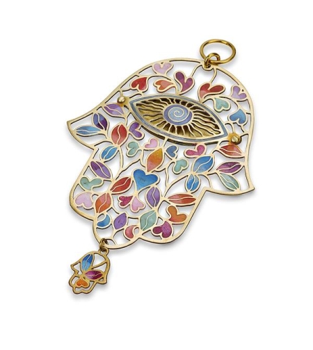 HAMSA LEAVES & HEARTS MULTI