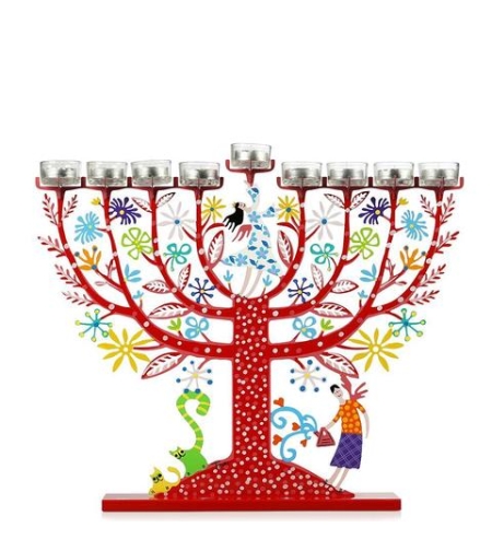 HANUKKAH FAMILY TREE MENORAH