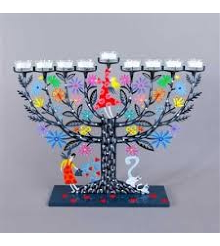 HANUKKAH FAMILY TREE MENORAH