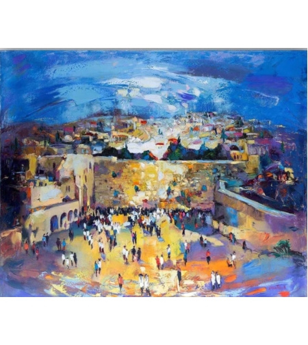 Summer Night at the Kotel / Anna Zarnitsky